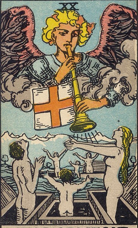 Lá Judgement (Phán Xét) trong bộ Rider–Waite–Smith 1909