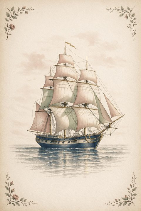 Lá Con Thuyền (Ship) trong bộ Lenormand