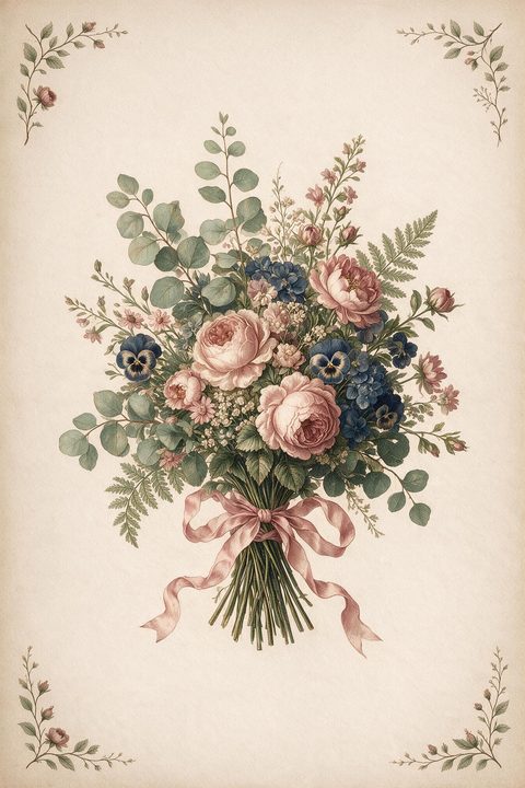Lá Bó Hoa (Bouquet) trong bộ Lenormand