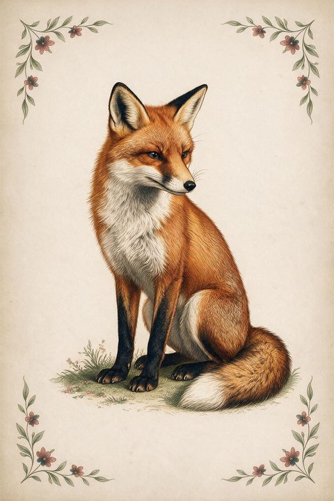 Lá Con Cáo (Fox) trong bộ Lenormand