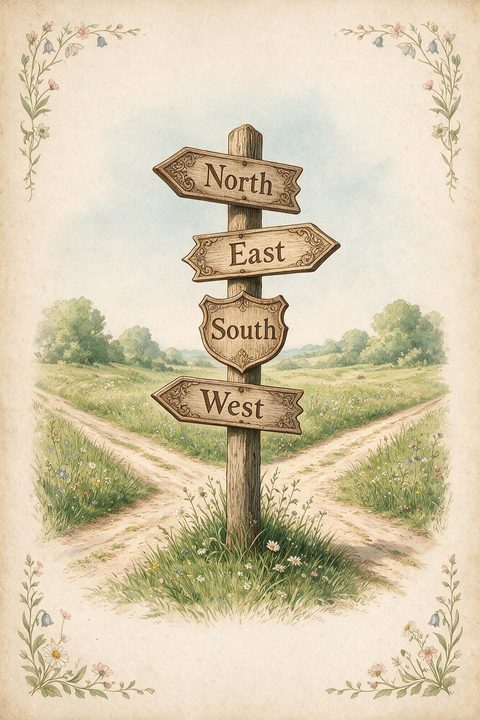 Lá Ngã Rẽ (Crossroads) trong bộ Lenormand
