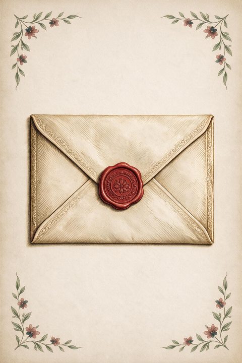 Lá Lá Thư (Letter) trong bộ Lenormand